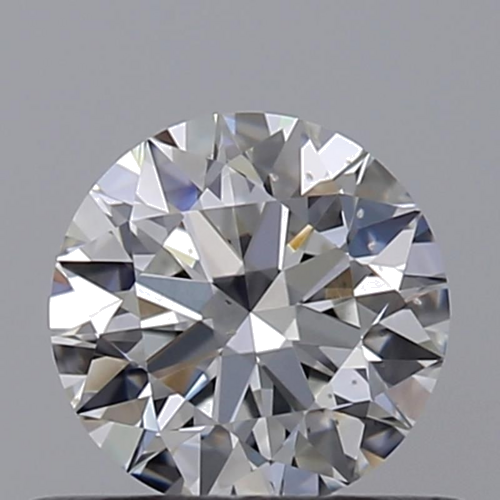 0.39 carat F-SI1 Excellent cut Natūralus Round Deimantas (1)