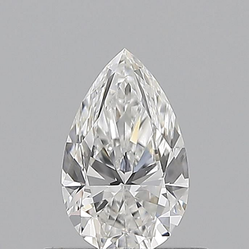 0.6 carat E-VS2 Natūralus Pear Deimantas (1)