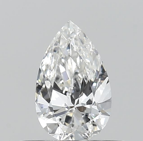 0.31 carat F-SI1 Natūralus Pear Deimantas (1)