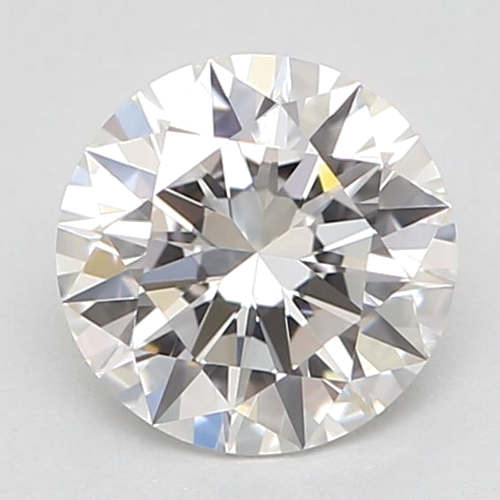 0.53 carat F-VVS1 Excellent cut Natūralus Round Deimantas (1)