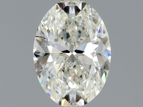 0.6 carat I-SI1 Natūralus Oval Deimantas (1)