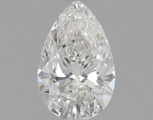 0.55 carat F-VS1 Natūralus Pear Deimantas (1)