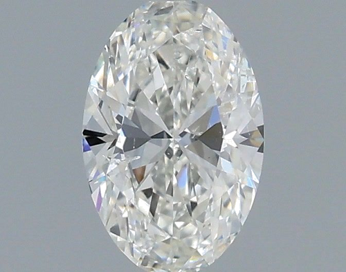 0.5 carat H-SI2 Natūralus Oval Deimantas (1)