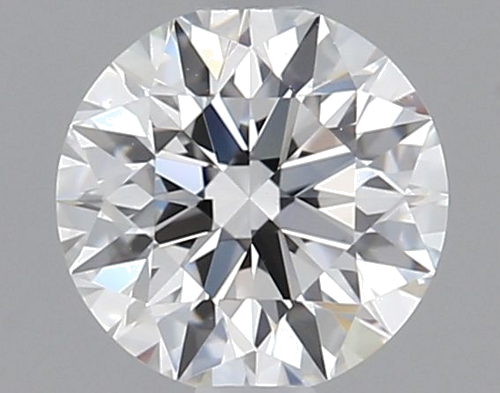 0.44 carat F-VVS1 Excellent cut Natūralus Round Deimantas (1)