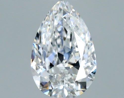 0.4 carat E-VVS1 Natūralus Pear Deimantas (1)