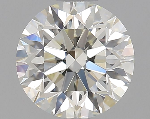 0.55 carat K-VVS2 Excellent cut Natūralus Round Deimantas (1)