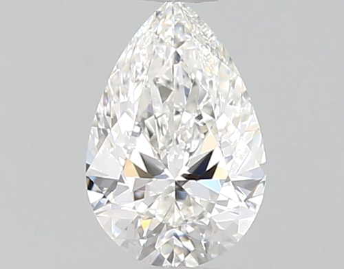 0.5 carat F-VS1 Natūralus Pear Deimantas (1)