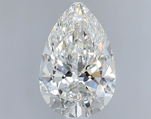 1.02 carat G-VS2 Natūralus Pear Deimantas (1)