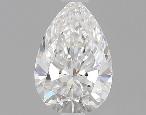0.3 carat E-VVS2 Natūralus Pear Deimantas (1)