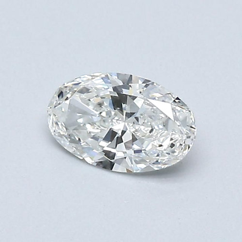 0.4 carat G-VS1 Natūralus Oval Deimantas (1)