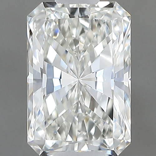 0.6 carat H-SI1 Natūralus Radiant Deimantas (1)