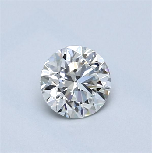 0.44 carat H-VVS1 Excellent cut Natūralus Round Deimantas (1)