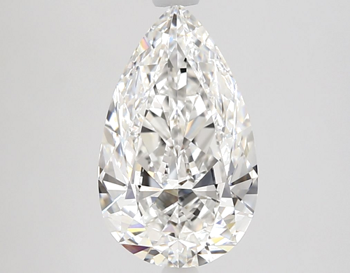 2.25 carat E-VVS1 Natūralus Pear Deimantas (1)