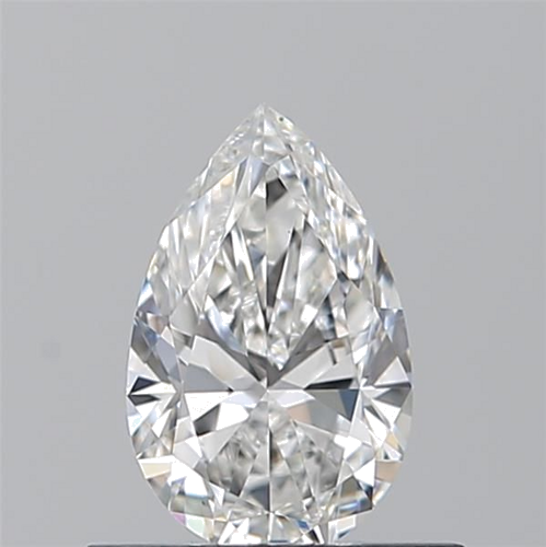 0.51 carat F-VS1 Natūralus Pear Deimantas (1)