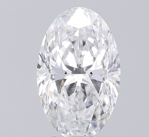 0.64 carat E-SI2 Natūralus Oval Deimantas (1)