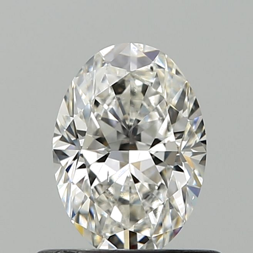0.62 carat F-SI1 Natūralus Oval Deimantas (1)