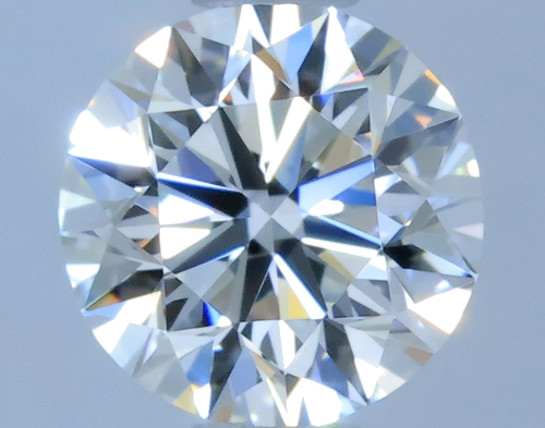 0.5 carat G-VVS2 Excellent cut Natūralus Round Deimantas (1)