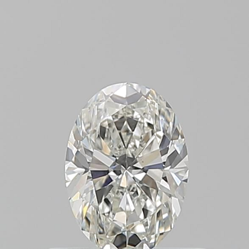 0.5 carat H-VS2 Natūralus Oval Deimantas (1)