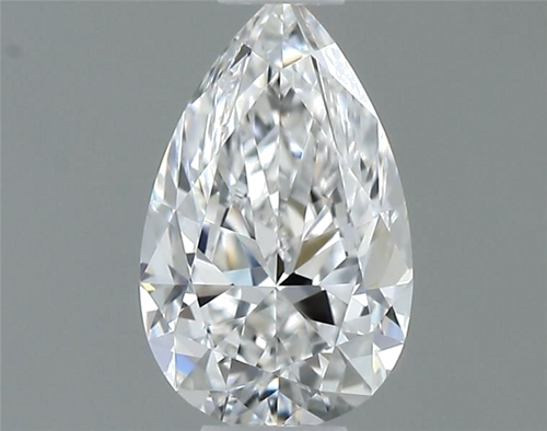0.41 carat E-IF Natūralus Pear Deimantas (1)