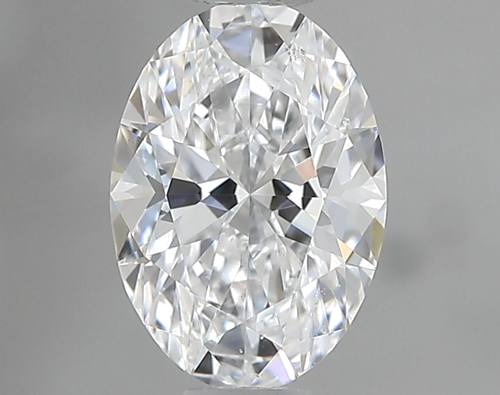 0.56 carat D-SI1 Natūralus Oval Deimantas (1)