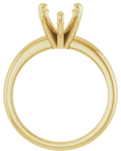 Sužadėtuvių Žiedas „Solitaire“ 585 Geltonojo Aukso Pear Shape 12mm x 8mm (2)