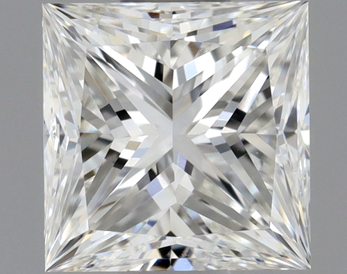 0.57 carat F-VS1 Natūralus Princess Deimantas (1)