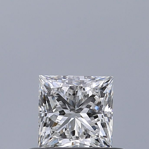 0.45 carat E-VVS1 Natūralus Princess Deimantas (1)