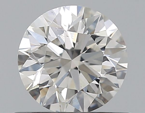0.55 carat G-SI1 Excellent cut Natūralus Round Deimantas (1)
