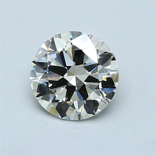 0.9 carat K-VVS2 Very Good cut Natūralus Round Deimantas (1)