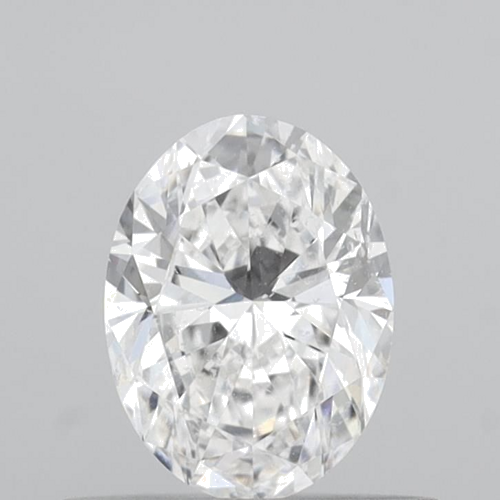 0.51 carat D-SI2 Natūralus Oval Deimantas (1)