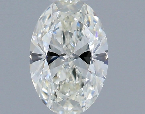 0.42 carat I-VVS1 Natūralus Oval Deimantas (1)