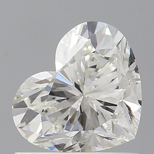 0.9 carat I-VS2 Natūralus Heart Deimantas (1)