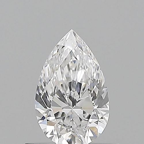 0.5 carat D-VS1 Natūralus Pear Deimantas (1)