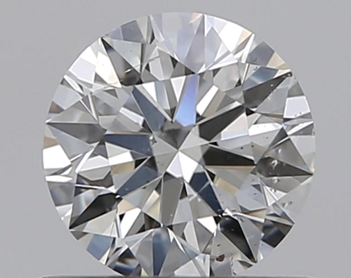 0.51 carat H-SI1 Excellent cut Natūralus Round Deimantas (1)