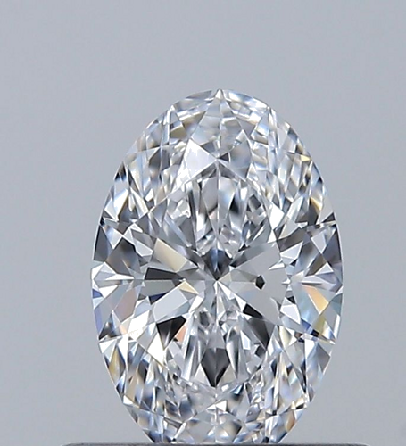 0.5 carat D-VVS2 Natūralus Oval Deimantas (1)