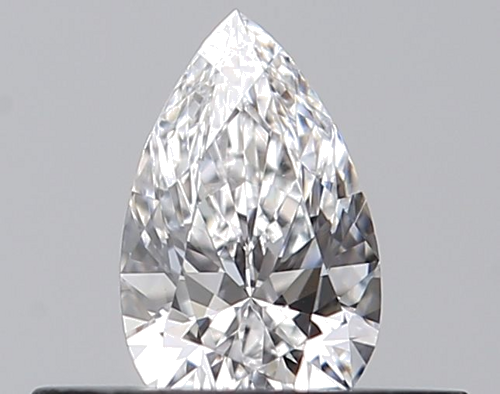 0.28 carat D-VVS2 Natūralus Pear Deimantas (1)