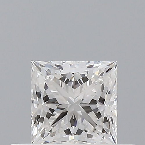 0.4 carat E-VVS2 Natūralus Princess Deimantas (1)
