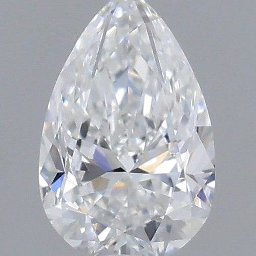 0.3 carat E-VS1 Natūralus Pear Deimantas (1)