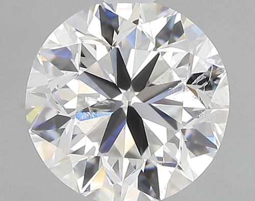 0.7 carat F-SI2 Very Good cut Natūralus Round Deimantas (1)