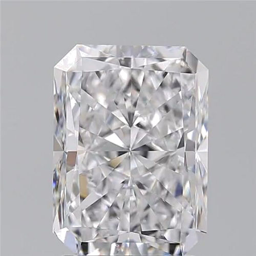 2.5 carat D-SI1 Natūralus Radiant Deimantas (1)