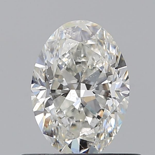 0.57 carat I-SI2 Natūralus Oval Deimantas (1)