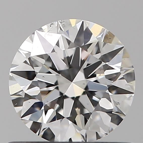 0.58 carat F-SI1 Excellent cut Natūralus Round Deimantas (1)