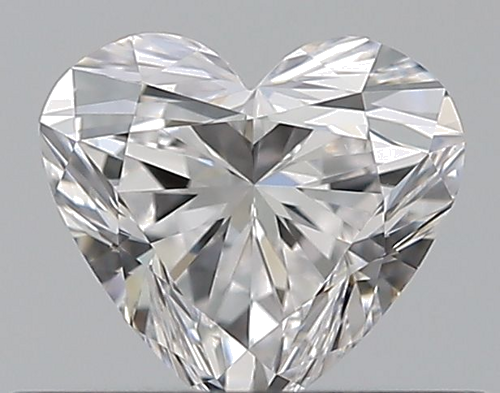 0.42 carat D-VVS2 Natūralus Heart Deimantas (1)