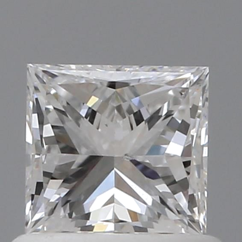 0.7 carat D-SI2 Natūralus Princess Deimantas (1)