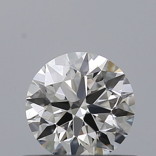0.5 carat H-VVS2 Excellent cut Natūralus Round Deimantas (1)