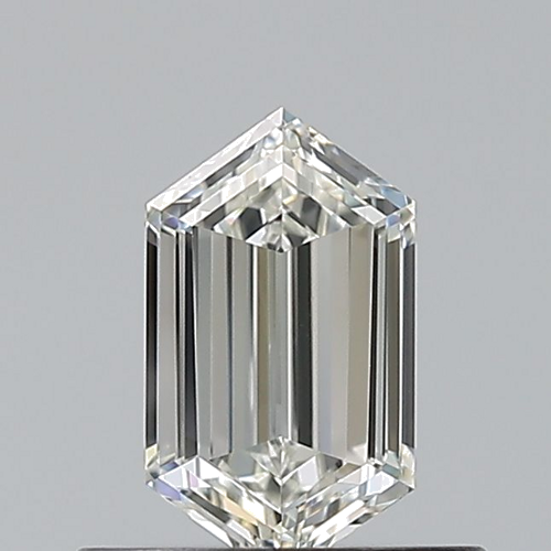 0.5 carat I-VS1 Natūralus Hexagonal Deimantas (1)
