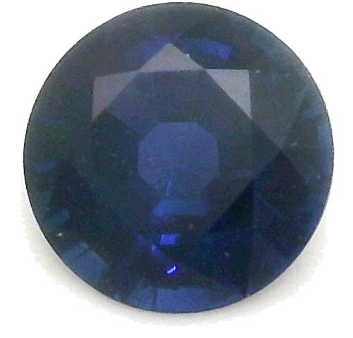 0.6 carat BLUE Round Safyras (1)
