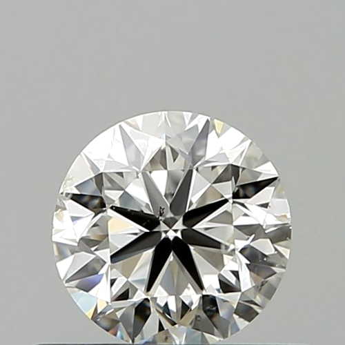 0.51 carat I-SI2 Very Good cut Natūralus Round Deimantas (1)