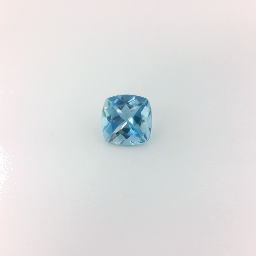 0.5 carat BLUE Cushion Aquamarine (1)