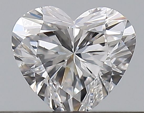 0.3 carat D-VS2 Natūralus Heart Deimantas (1)